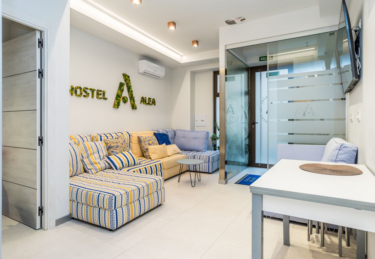 Alquiler por habitaciones en León - Cama (litera) en hostel Alea