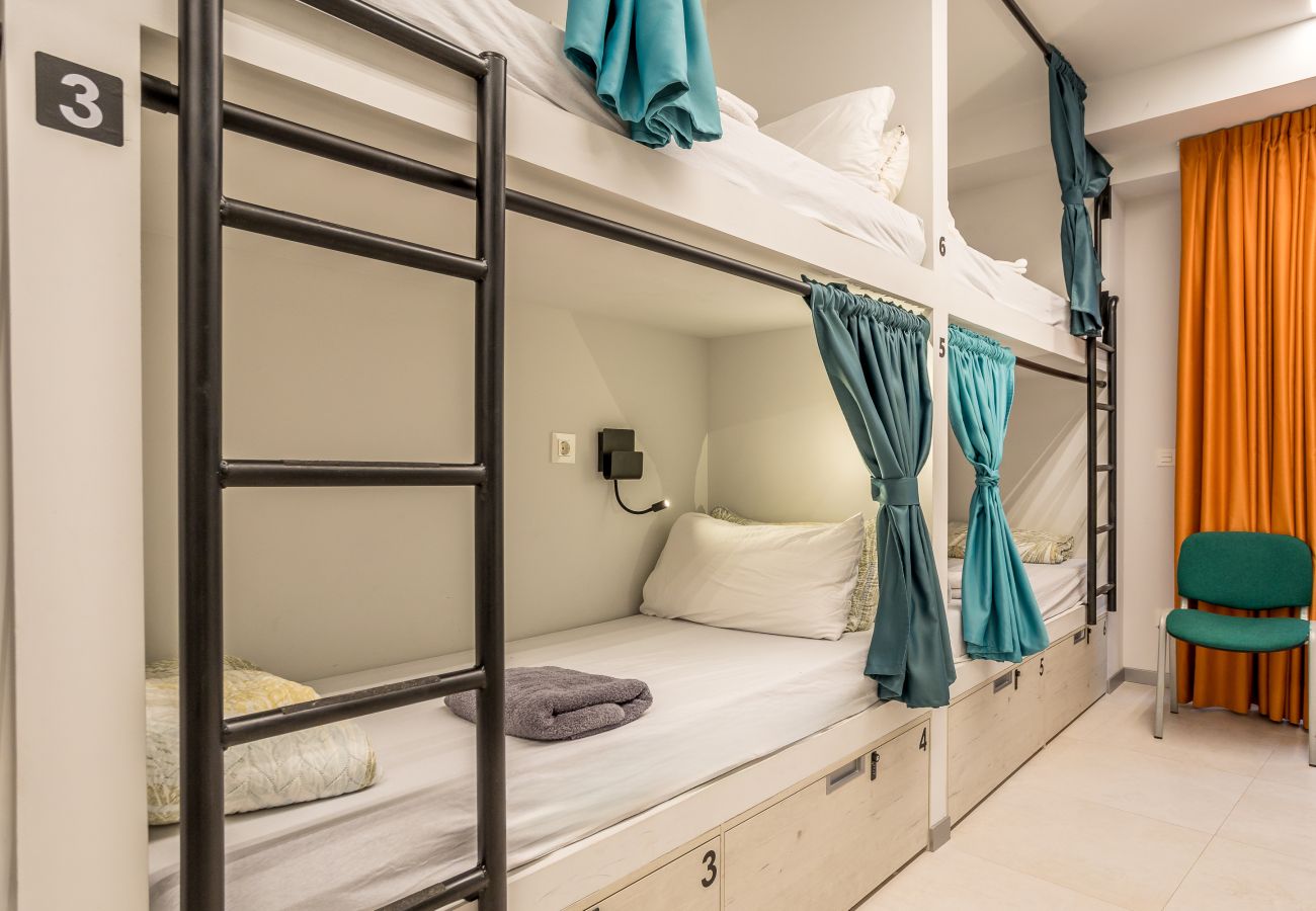 Alquiler por habitaciones en León - Cama (litera) en hostel Alea